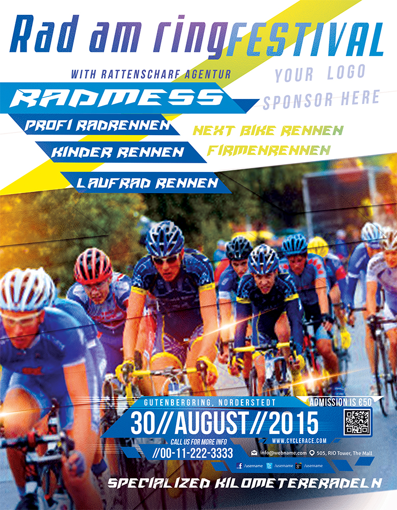 Poster Design by NinjartDesign for Rattenscharf Event Agentur | Design #5582562