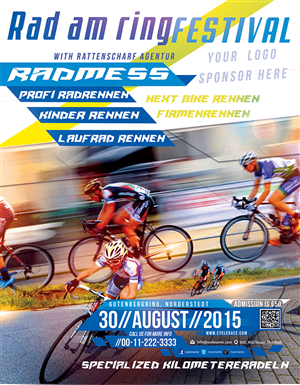 Poster-Design von NinjartDesign für Rattenscharf Event Agentur | Design: #5582574