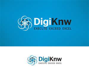 DigiKnw (strapline addition optional)  | Design de Logo par NguvuMX