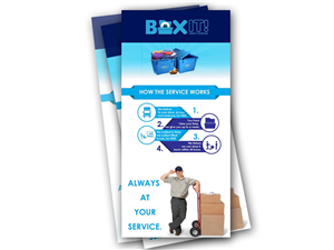 Box It! Flyer Design - Double Sided, Get Creative! | Diseño de Flyer por Pointless Pixels India