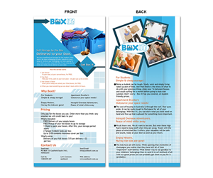 Box It! Flyer Design - Double Sided, Get Creative! | Diseño de Flyer por denuj