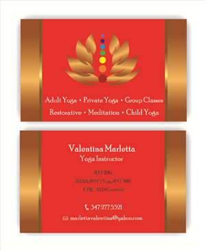 Business Card Design by IneseRo for this project | Design: #5554245