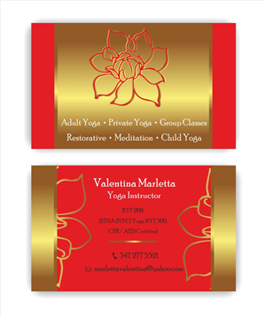 Business Card Design by IneseRo for this project | Design: #5554250
