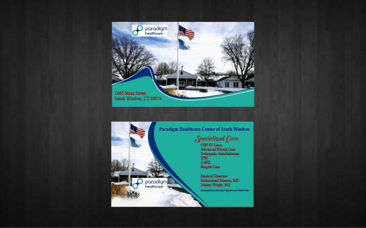 Design de Carte par Bright Star pour Pardigm Healthcare | Design #1532478