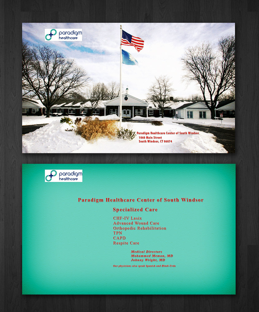 Card Design by Bright Star for Pardigm Healthcare | Design #1532844