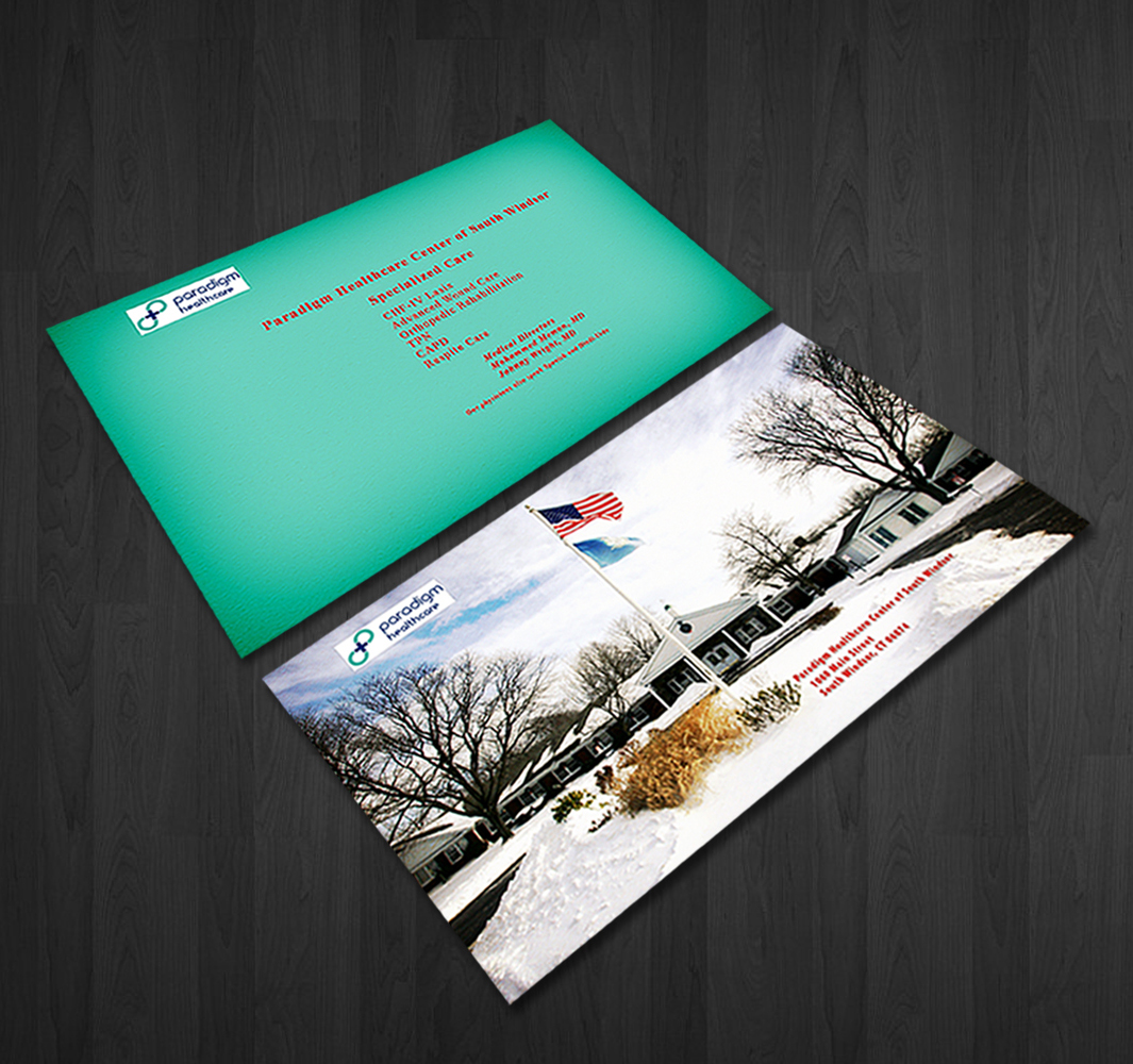 Card Design by Bright Star for Pardigm Healthcare | Design #1532853