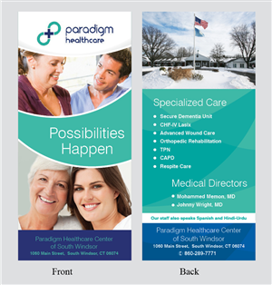 Card Design by rkailas for Pardigm Healthcare | Design: #1544383