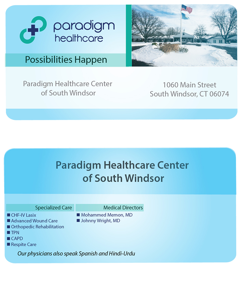 Card Design by V.George for Pardigm Healthcare | Design #1539930