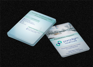 Card Design by V.George for Pardigm Healthcare | Design: #1541168