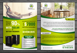 Flyer Design by debdesign for Heartau | Design #5566251