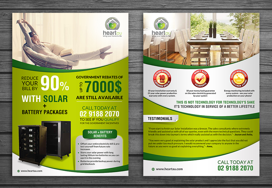 Flyer Design by debdesign for Heartau | Design #5623560