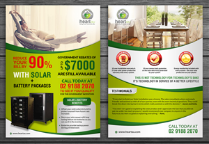 Flyer-Design von debdesign für Heartau | Design: #5651700