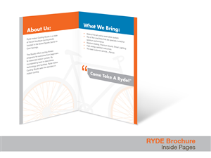 Brochure Design by Ignited Design Studio for Ryde Indoor Cycling Studio | Design: #1549749