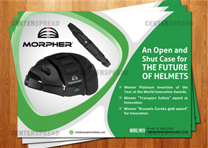 Diseño de Flyer por CENTERSPREAD para Vigil Helmets Limited | Diseño: #1535537