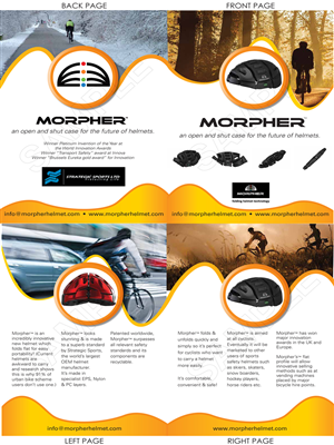 Flyer Design by Sares1402 for Vigil Helmets Limited | Design #1542388