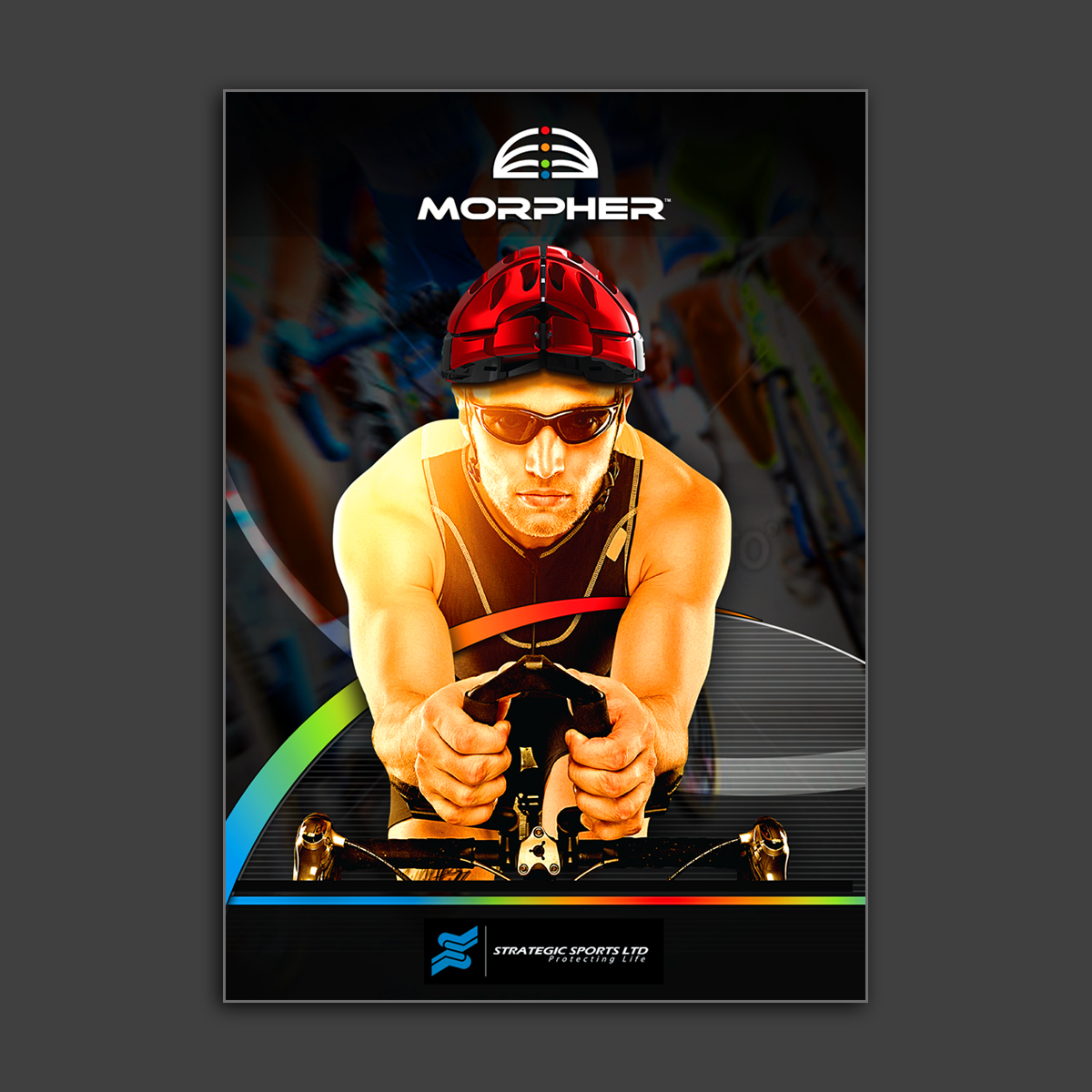 Flyer Design by C23design Company for Vigil Helmets Limited | Design #1540649