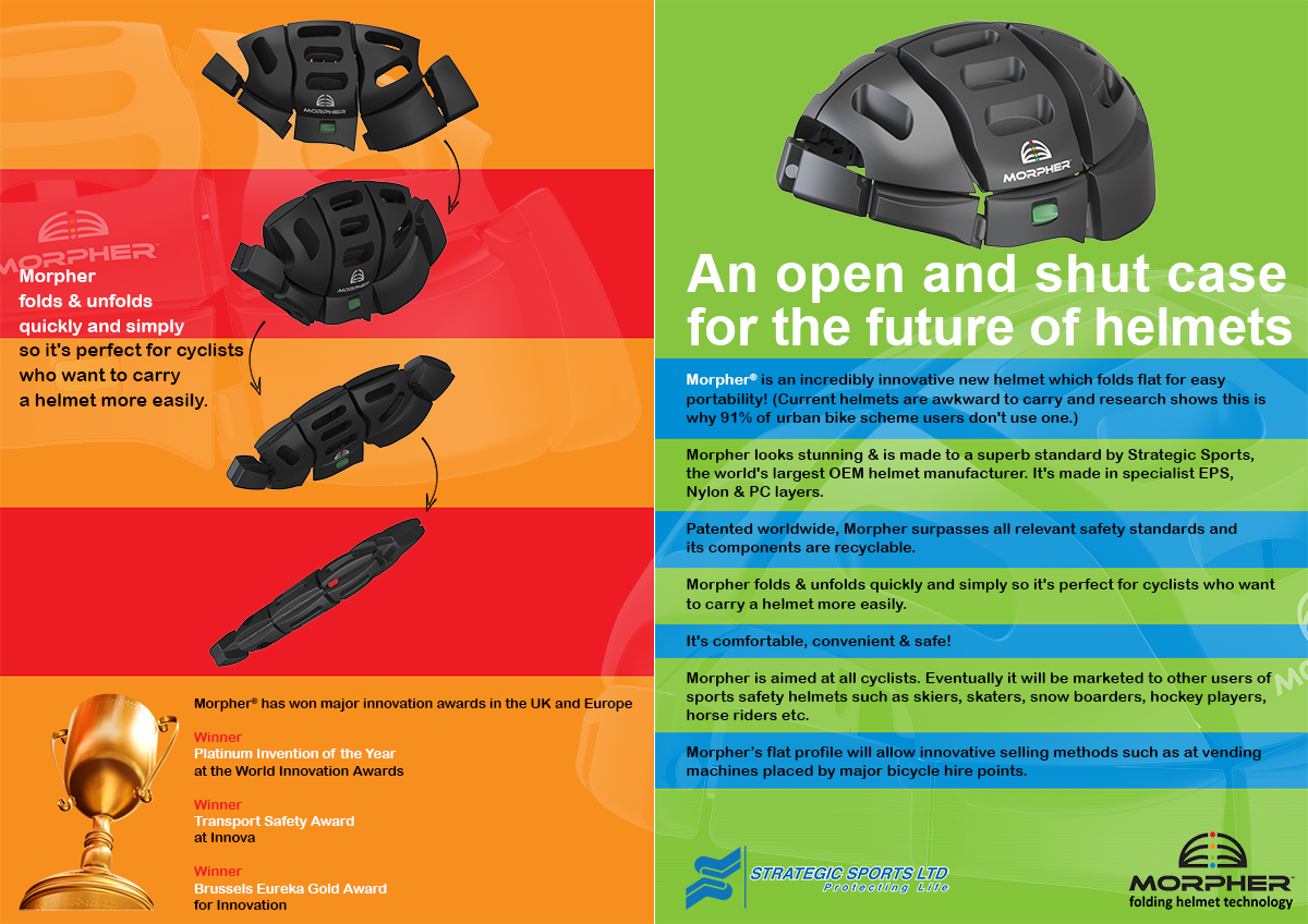 Flyer Design by Reuben for Vigil Helmets Limited | Design #1546171