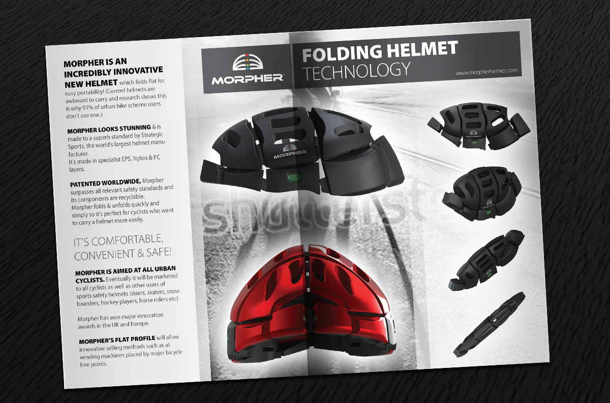 Flyer Design by Svetlin Angelov for Vigil Helmets Limited | Design #1537029
