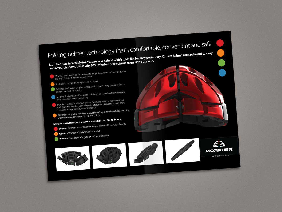 Flyer Design by JayTee for Vigil Helmets Limited | Design #1541669