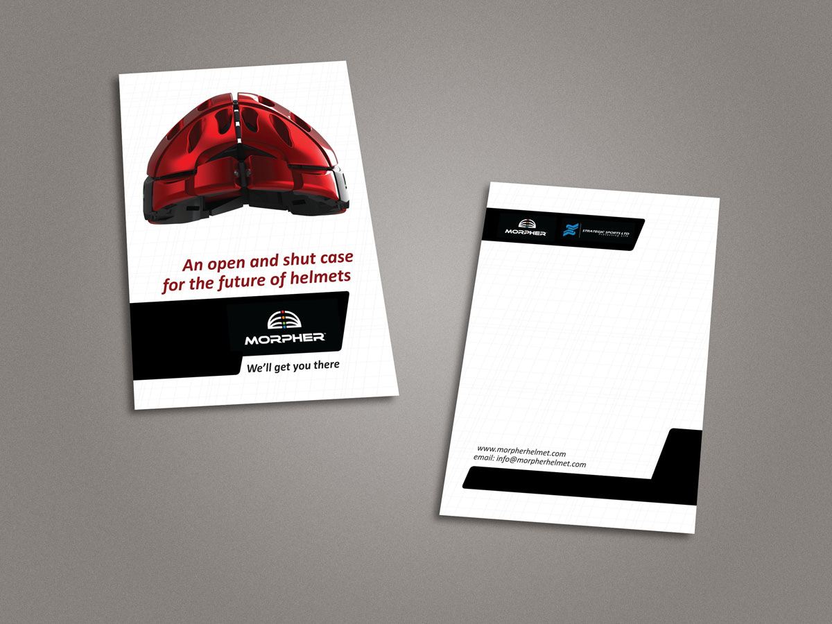 Flyer Design by JayTee for Vigil Helmets Limited | Design #1541674