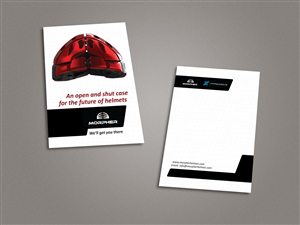 Diseño de Flyer por JayTee para Vigil Helmets Limited | Diseño: #1541674