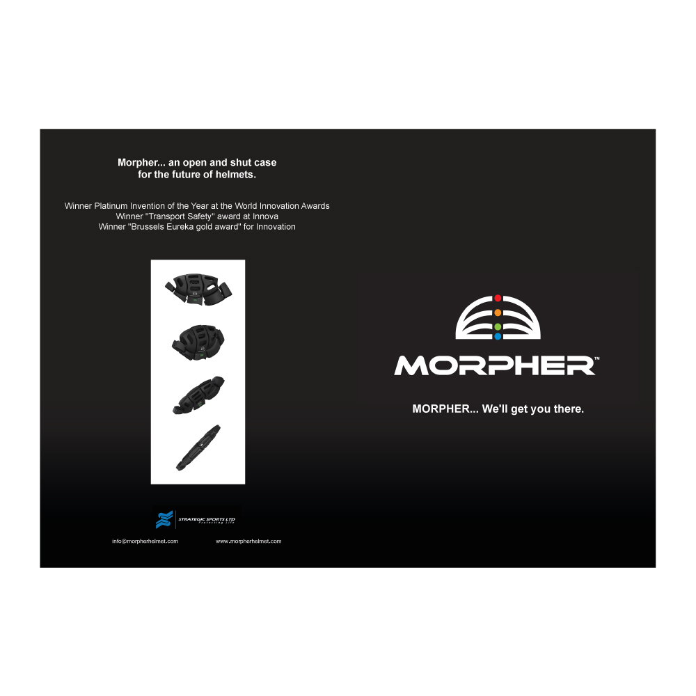 Flyer Design by Phil B for Vigil Helmets Limited | Design #1539550