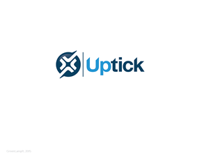 Uptick | Logo Design by GreenLamp