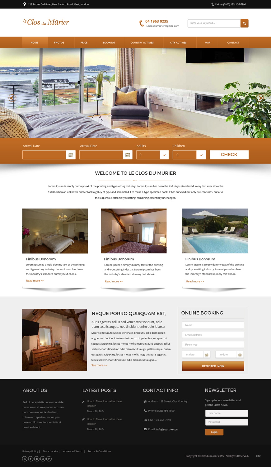 Wordpress Design by pb for Headpoint | Design #5564378