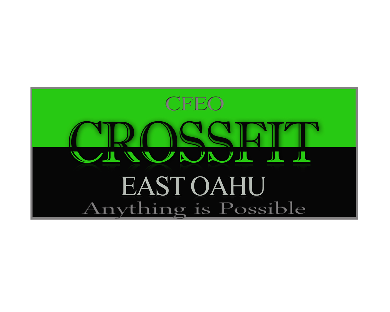 Diseño de Logo por Setti para CrossFit East Oahu | Diseño #1599640