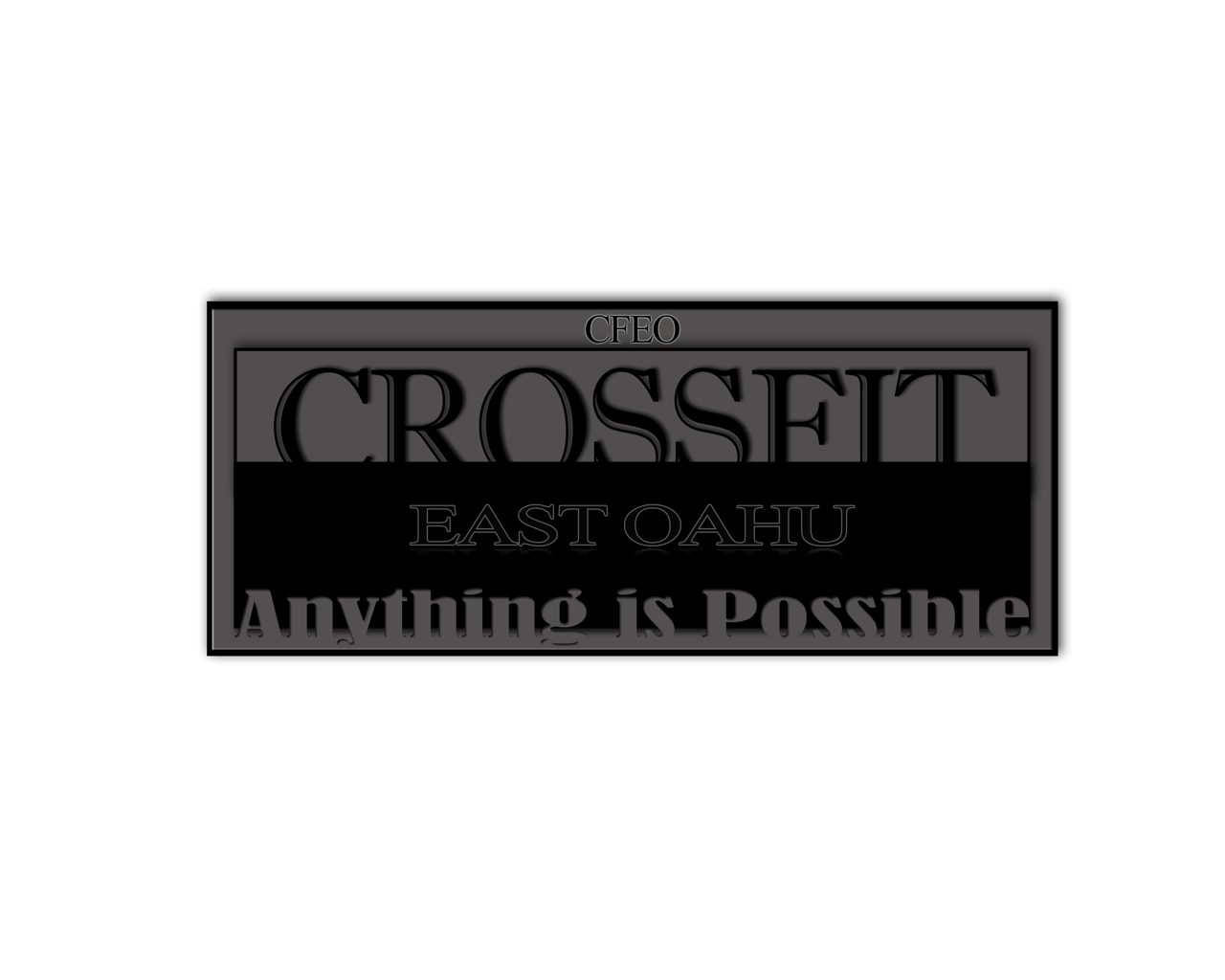 Logo Design by Setti for CrossFit East Oahu | Design #1599647