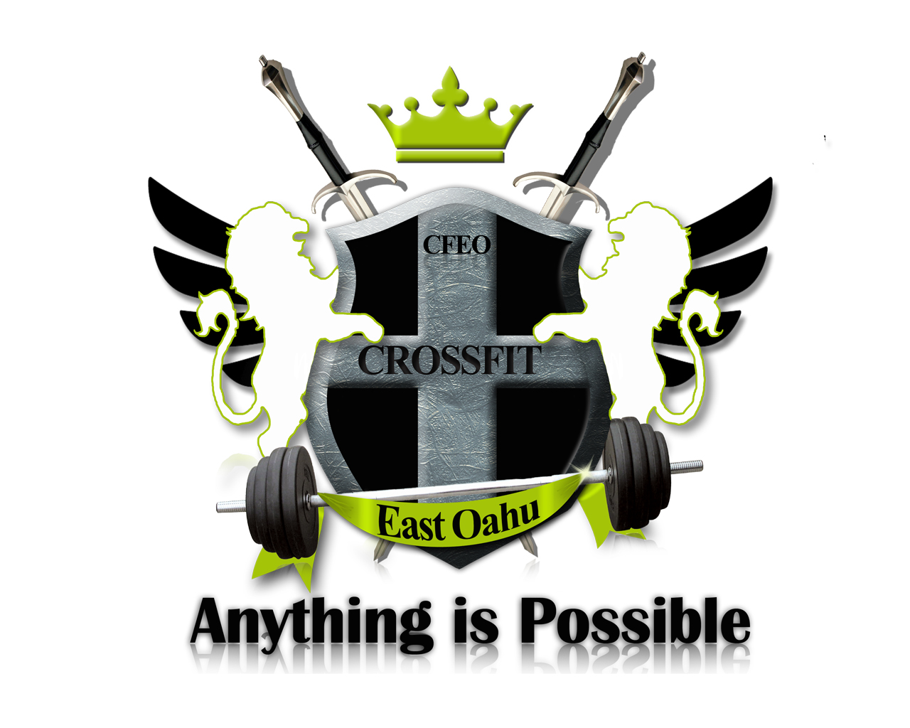 Diseño de Logo por Setti para CrossFit East Oahu | Diseño #1599652