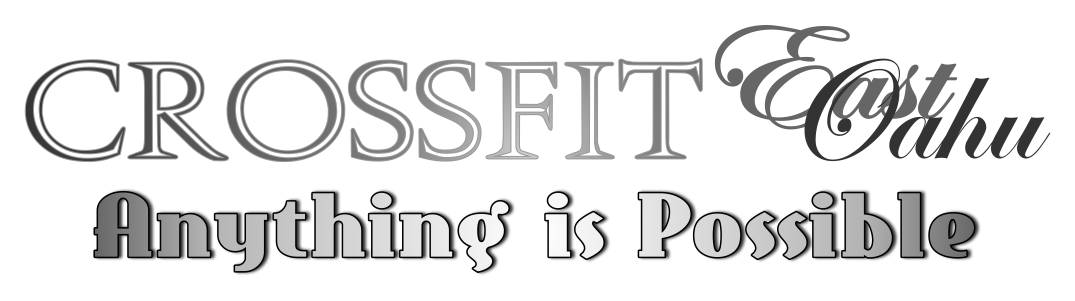 Logo Design by 786pratama for CrossFit East Oahu | Design #1549955