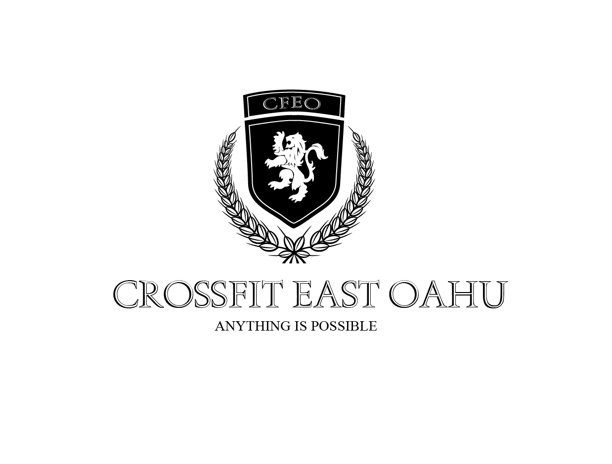 Logo Design by voltgain for CrossFit East Oahu | Design #1555879