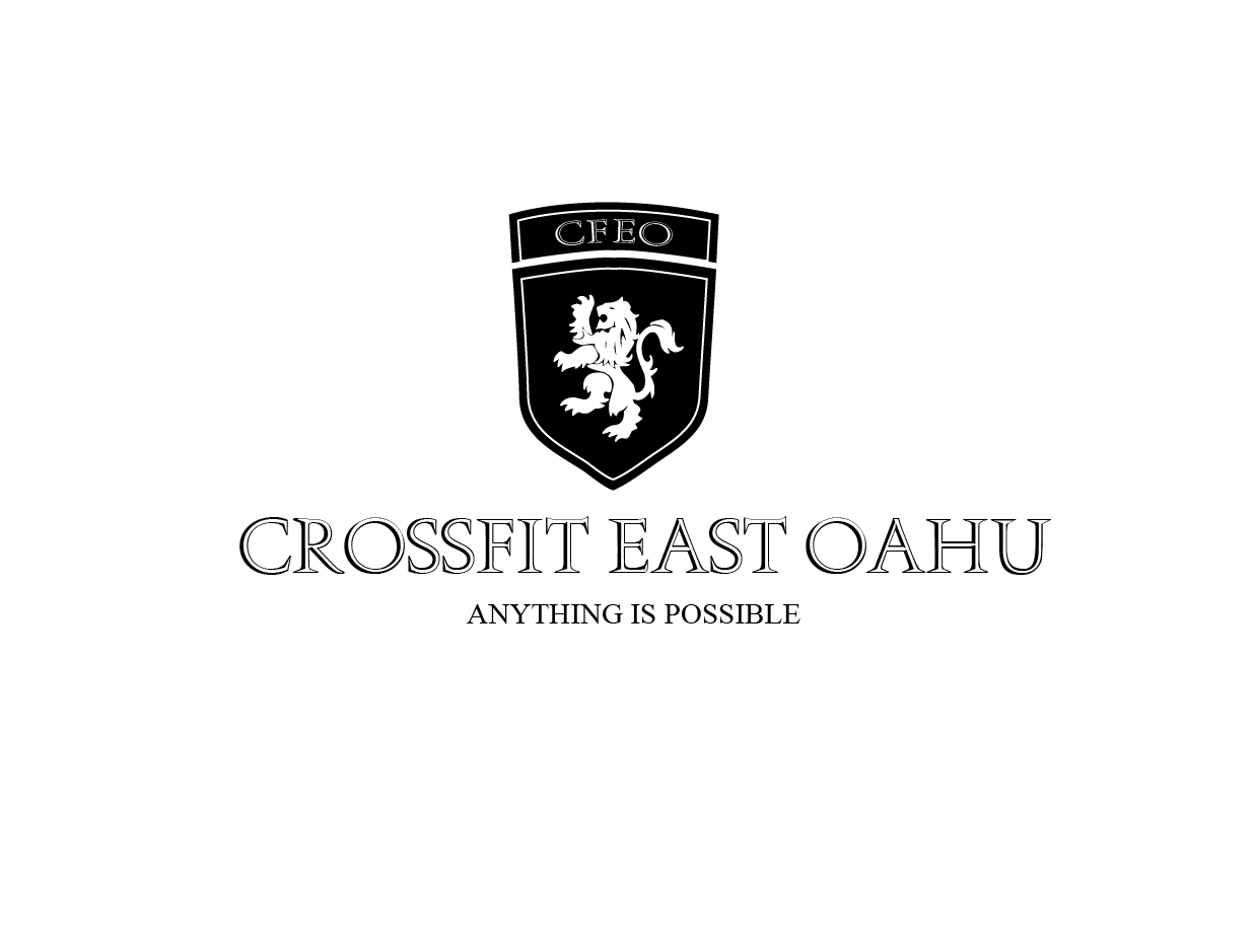 Logo Design by voltgain for CrossFit East Oahu | Design #1556064