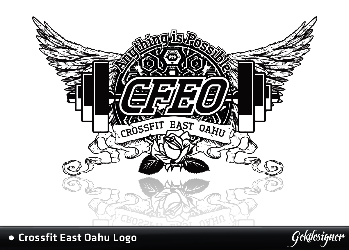 Logo Design by gekgrfx for CrossFit East Oahu | Design #1565516