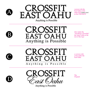 Diseño de Logo por ADEX para CrossFit East Oahu | Diseño: #1633235
