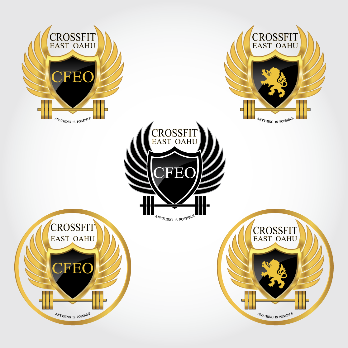 Logo Design by gauravgraphy for CrossFit East Oahu | Design #1556516