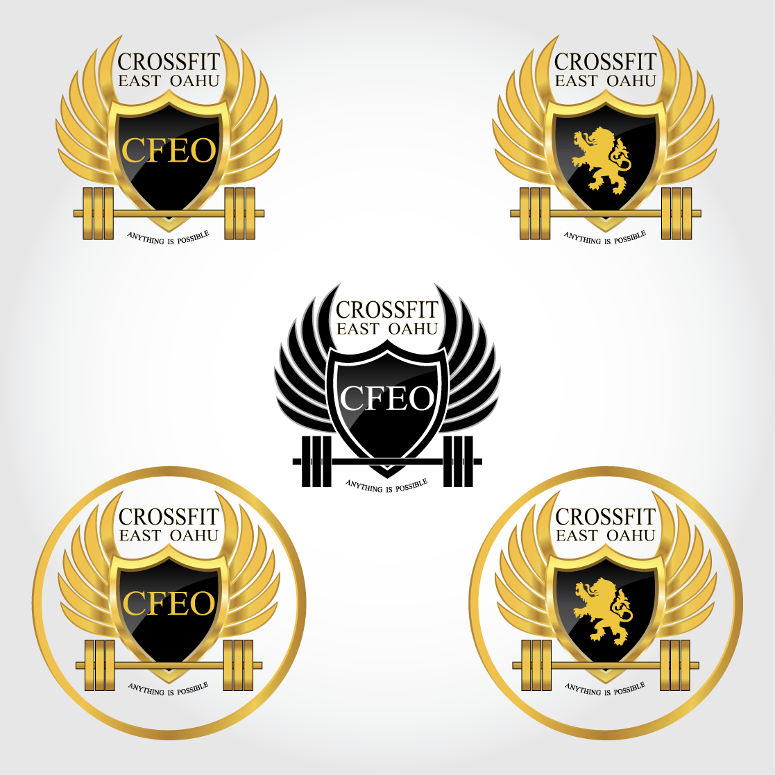 Logo Design by gauravgraphy for CrossFit East Oahu | Design #1556570