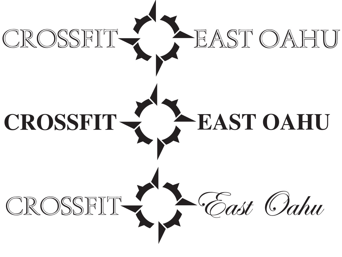 Logo Design by Soula Vetter for CrossFit East Oahu | Design #1642924