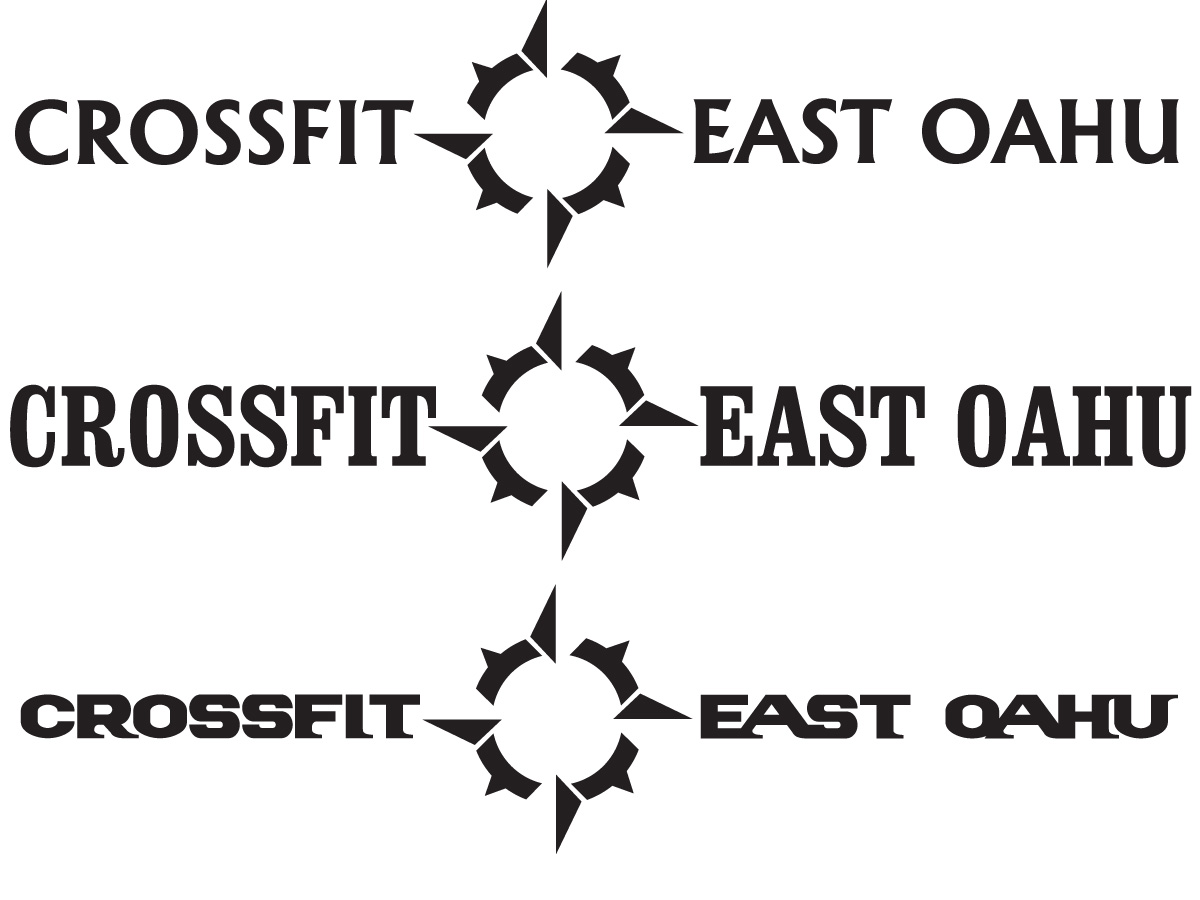 Diseño de Logo por Soula Vetter para CrossFit East Oahu | Diseño #1642930