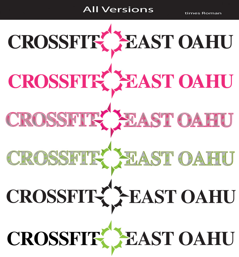Logo Design by Soula Vetter for CrossFit East Oahu | Design #1651027