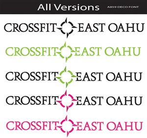 Logo-Design von Soula Vetter für CrossFit East Oahu | Design #1652132