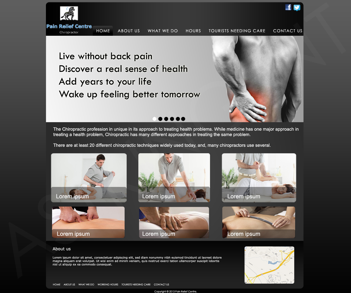 Diseño Web por EXPERT para Pain Relief Centre | Diseño #1535806