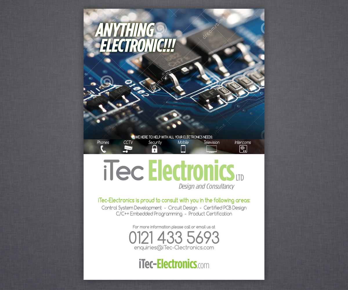 Flyer Design by Brian Ellis for this project | Design #5554235