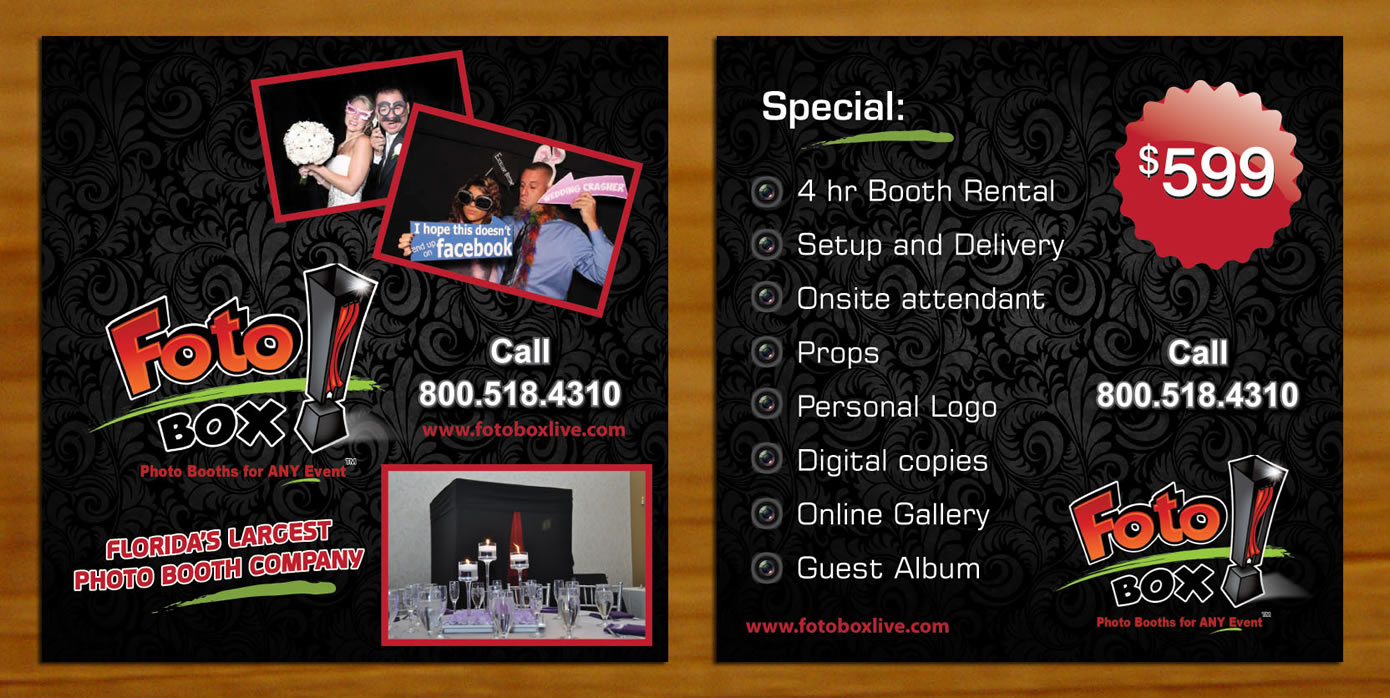 Flyer Design by Sbss for Foto Box | Design #1543492