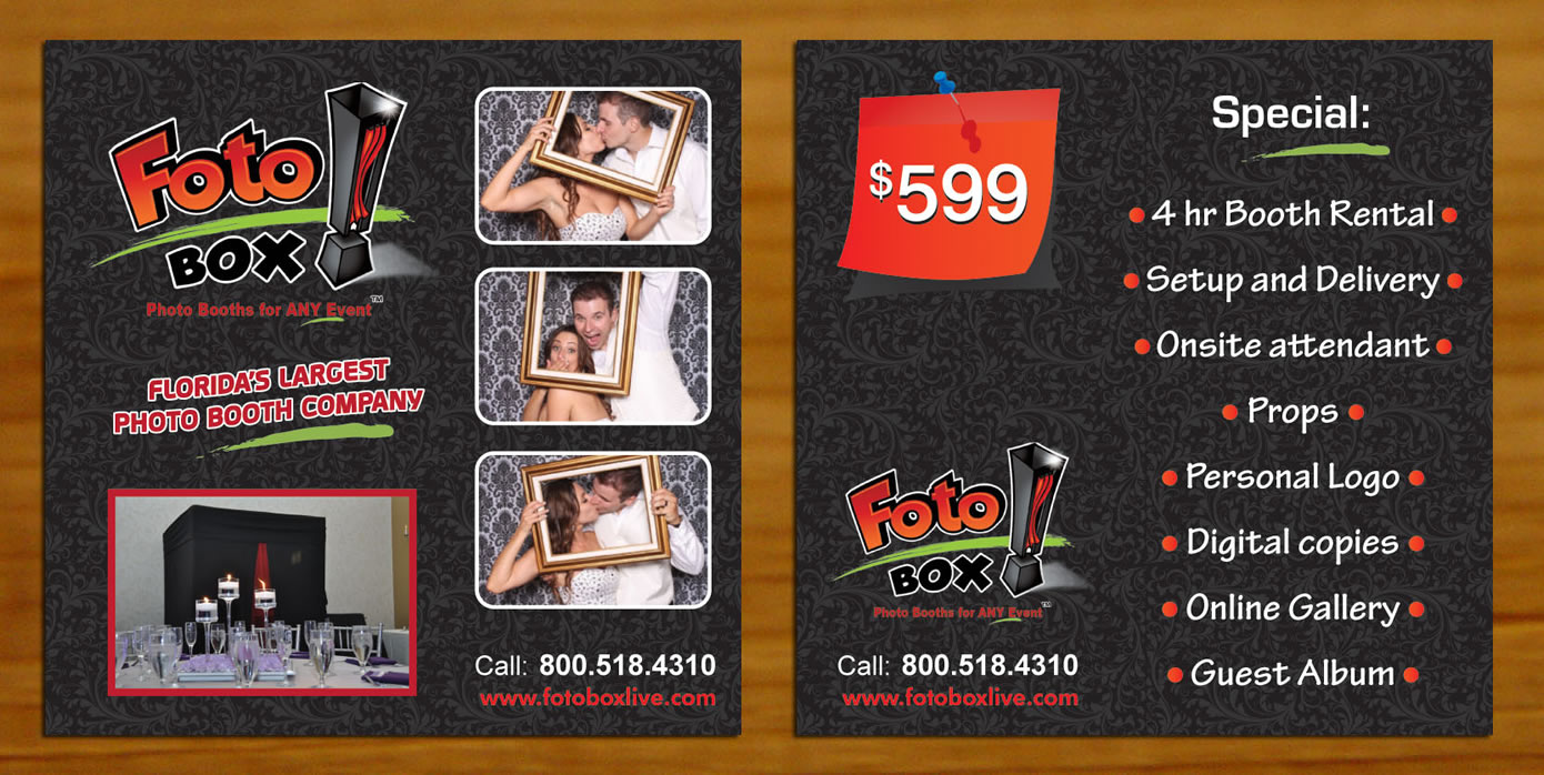 Flyer Design by Sbss for Foto Box | Design #1543493
