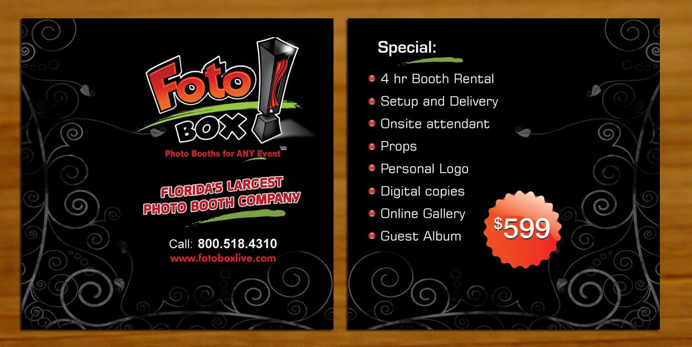 Flyer Design by Sbss for Foto Box | Design #1543496
