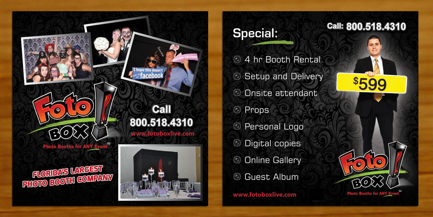 Flyer Design by Sbss for Foto Box | Design #1547484