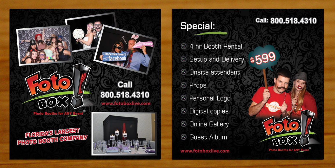 Flyer Design by Sbss for Foto Box | Design #1562927
