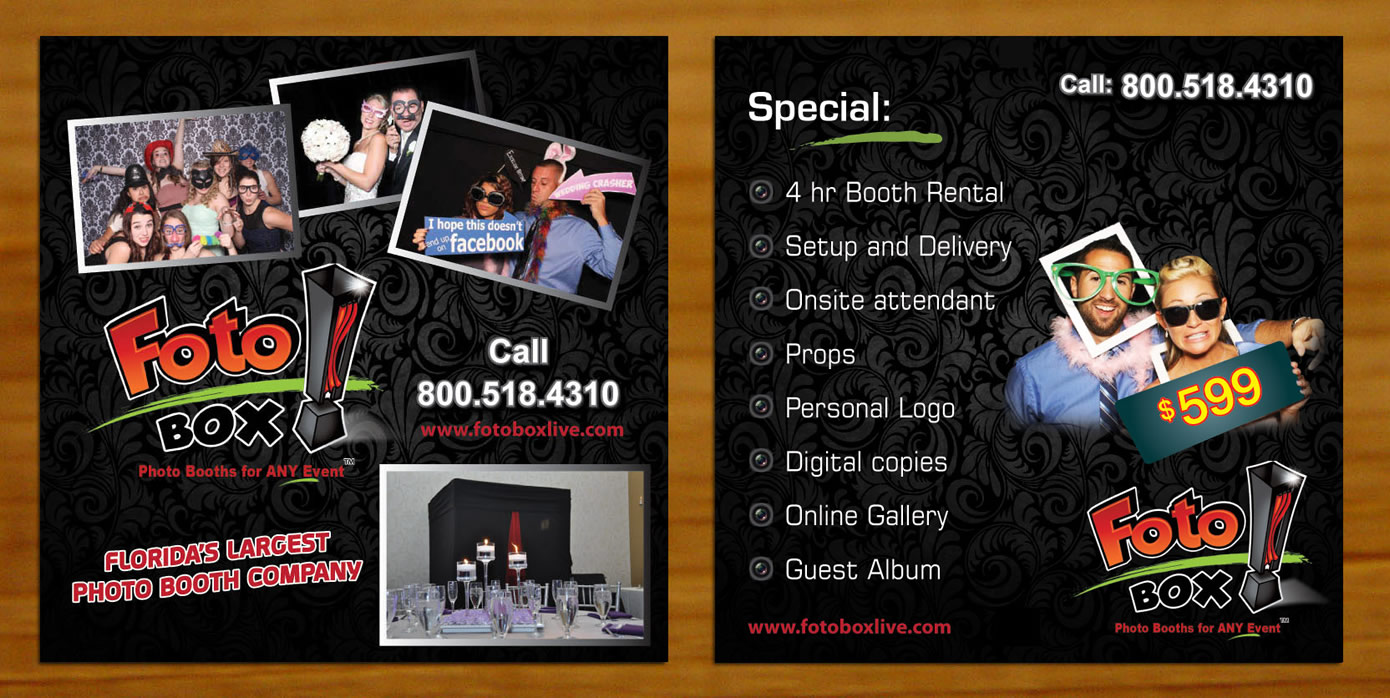 Flyer Design by Sbss for Foto Box | Design #1565889